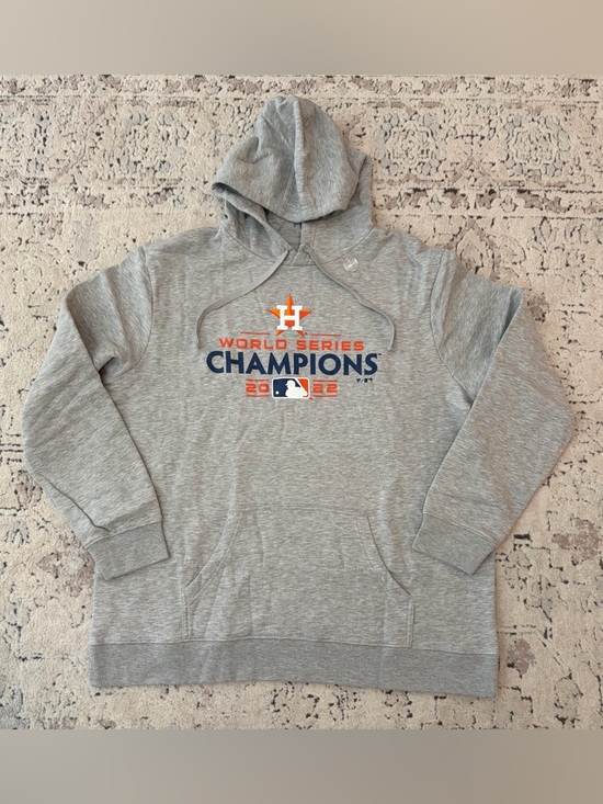 Fanatics Other - Fanatics Houston Astros 2022 World Series Champions Gray Hoodie Men’s Sz: XXL